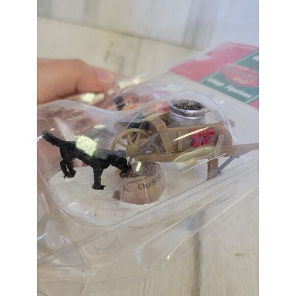 Coventry Cove roasted Chestnut vendor 2007 lemax Village accessory Xmas - Picture 4 of 6